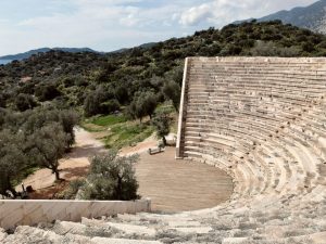 kaş antik tiyatro antiphellos