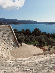 kaş antik tiyatro antiphellos